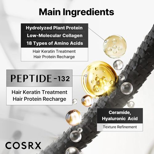 [COSRX] PEPTIDE-132 Ultra Perfect Hair Bonding Treatment 120ml