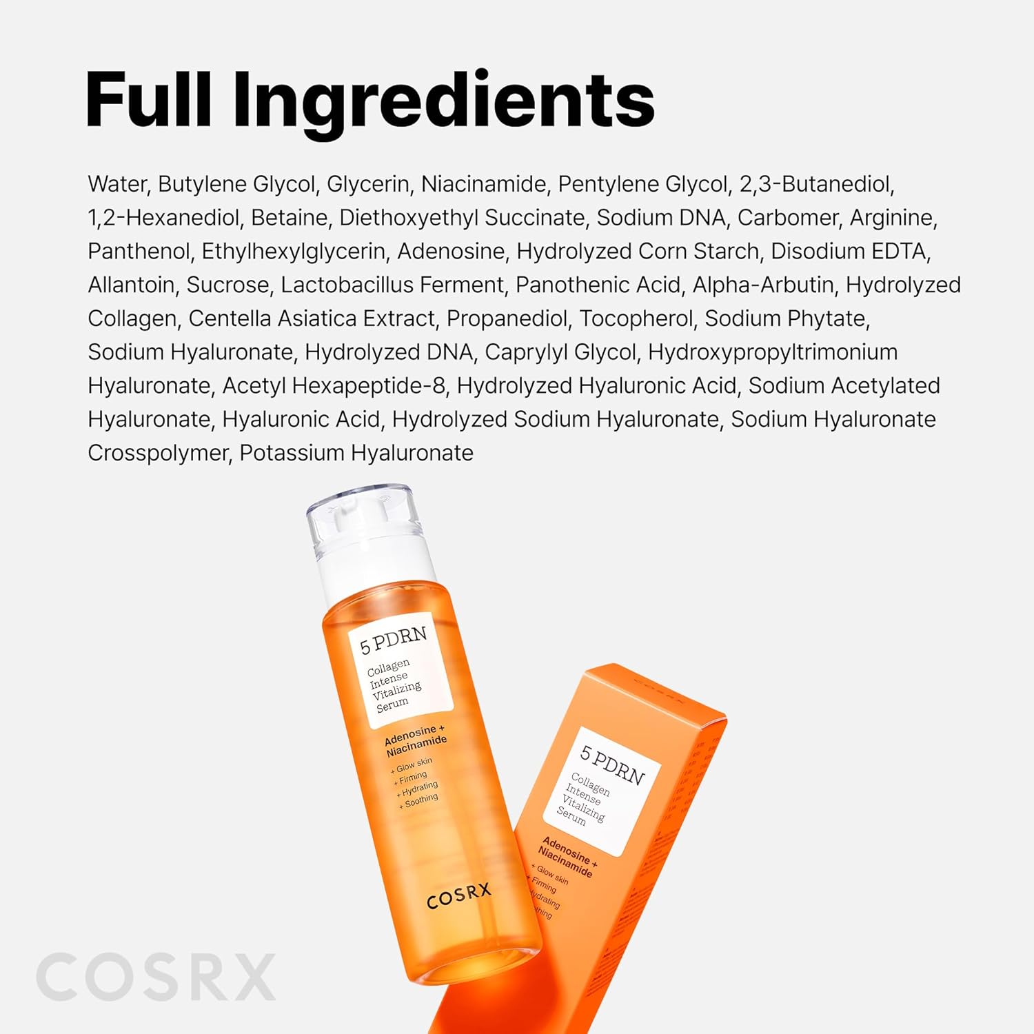 [COSRX] 5 PDRN Collagen Intense Vitalizing Serum 100ml