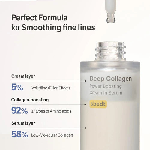 [SUNGBOON EDITOR] Deep Collagen Power Boosting Cream In Serum 30ml