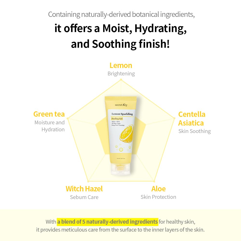 [SecretKey] Lemon Sparkling Peeling Gel 150ml