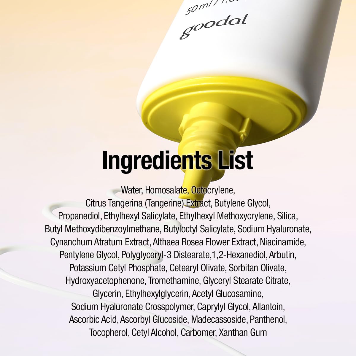[Goodal] Green Tangerine Vita C Dark Spot UV Defense Sunscreen 50ml