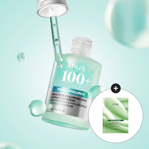 [Anua] PDRN Hyaluronic Acid Capsule 100 Serum 30ml + Free Gift