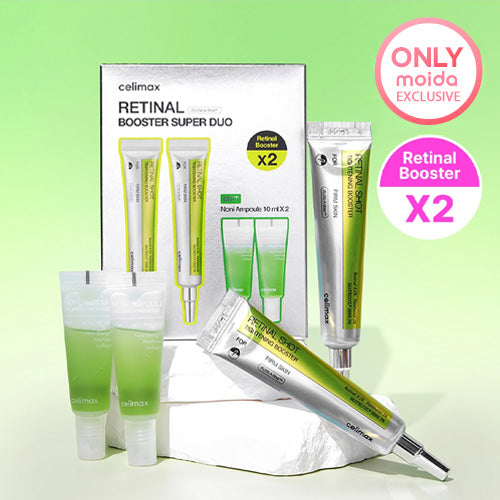 *EXCLUSIVE SET* [celimax] Retinal Booster Double Set (Free Gift : Noni Ampoule 10ml * 2ea)
