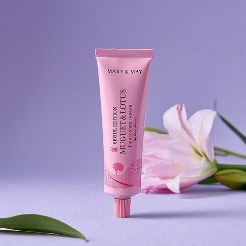 [Mary&May] Muguet & Lotus Hand Cream 50ml