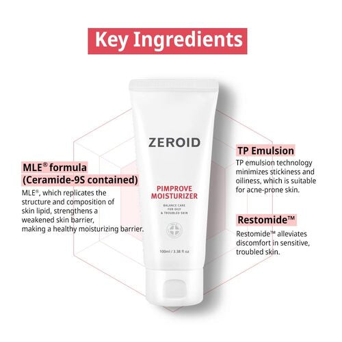 [ZEROID] Pimprove Moisturizer 100ml