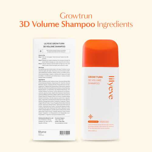 [lilyeve] Grow:Turn 3D Volume Shampoo 200ml