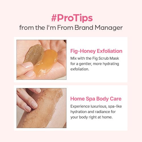 [I'm From] Fig Scrub Mask 70g