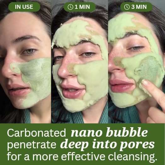 [P.CALM] Holy Basil Bubble Deep Mask 90ml
