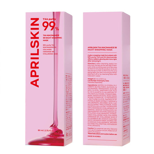 [APRILSKIN] TXA Niacinamide 99 Night Wrapping Mask 80ml
