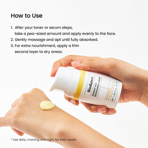 [Biodance] Radiant Vita Niacinamide Cream 50ml