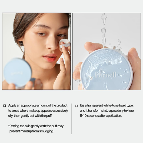 [PARNELL] Glacial Biome Water No-Sebum Cushion 10ml