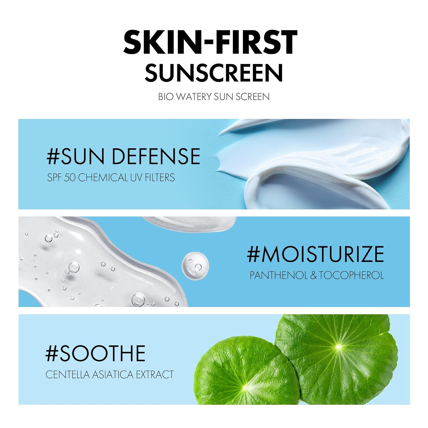 MOIDA SET [MOIDA] Best of K-Beauty Sunscreen Trio (Medicube + Numbuzin + TOCOBO) *Special Price*