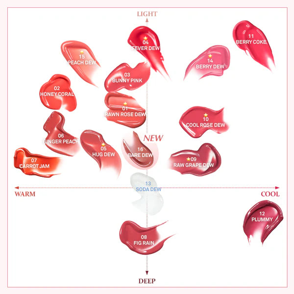 [hince] Raw Glow Dewy Ball (16 colors) *Flash Deal*