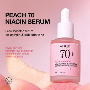 [Anua] Peach 70% Niacinamide Serum 30ml