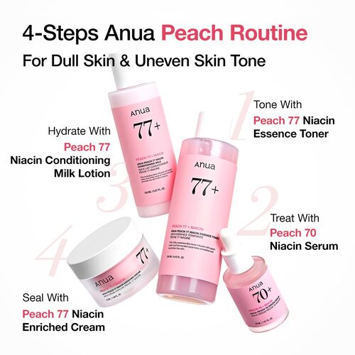 [Anua] *renew* Peach 70% Niacinamide Serum 30ml