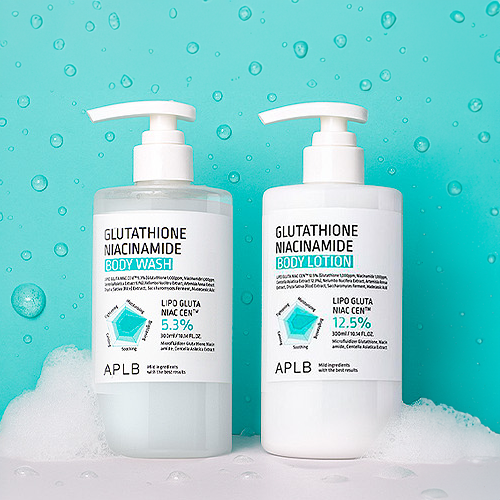 *SPECIAL PRICE*[APLB] Glutathione Niacinamide Body Lotion & Wash Set