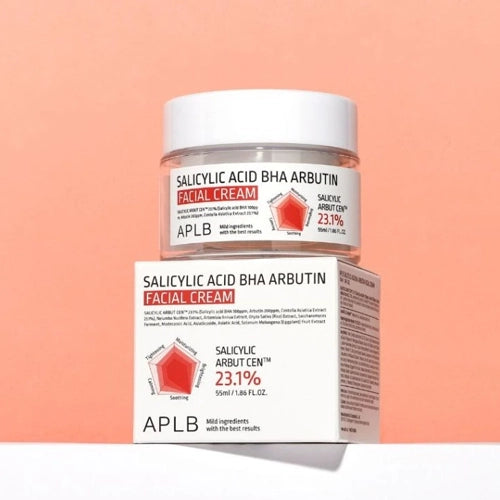 [APLB] Salicylic Acid BHA Arbutin Facial Cream 55ml