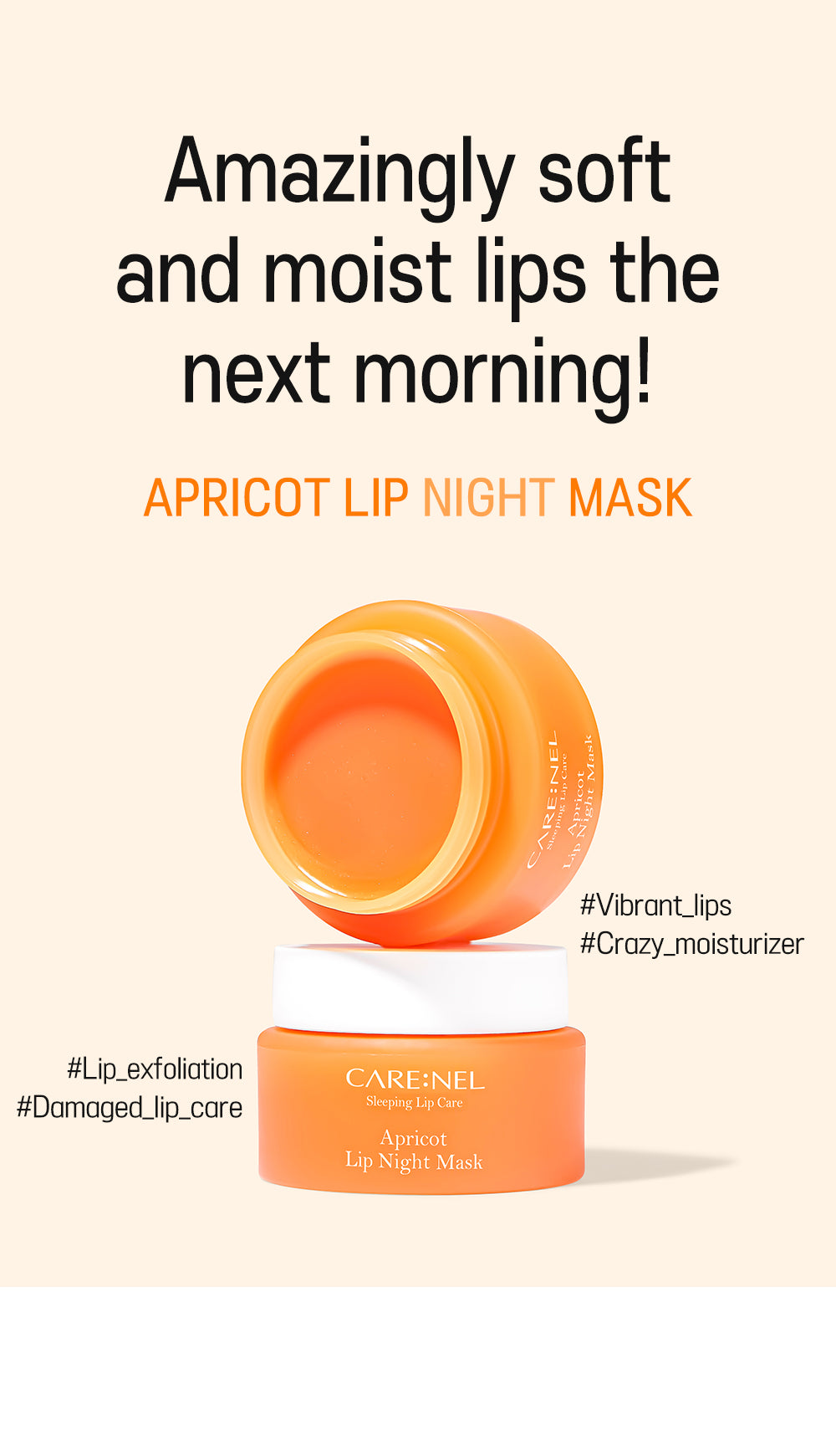 [CARE:NEL] Lip Night Mask 23g (4 types)