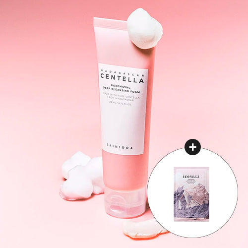 *SPECIAL PRICE* [SKIN1004] Madagascar Centella Poremizing Deep Cleansing Foam 125ml + Free Gift
