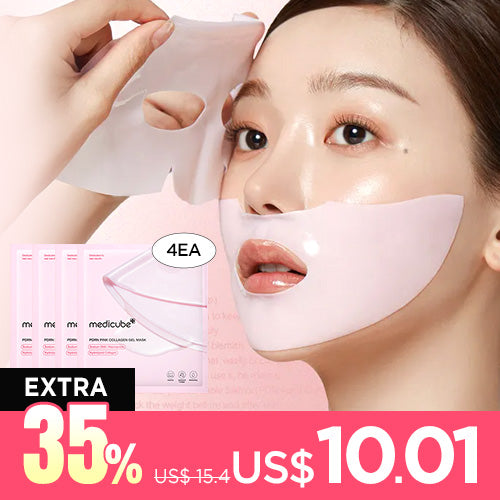 [MEDICUBE] PDRN Pink Collagen Gel Mask (4ea)