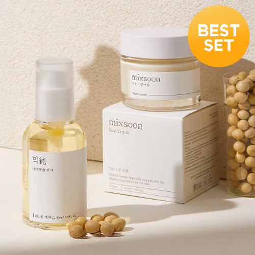 *SALE* [MIXSOON] Bean Moisturizing Duo (Essence + Cream)