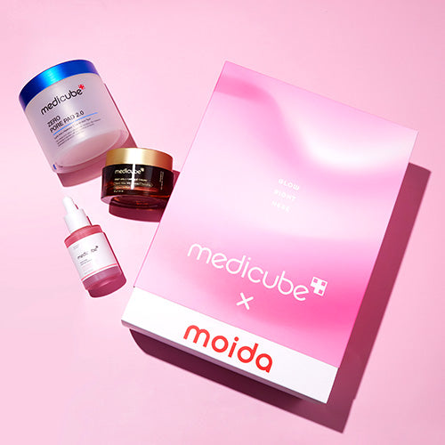 *Special Price* MOIDA BOX [MEDICUBE] Beginner Routine Skincare Box (Pad + Serum + Cream)