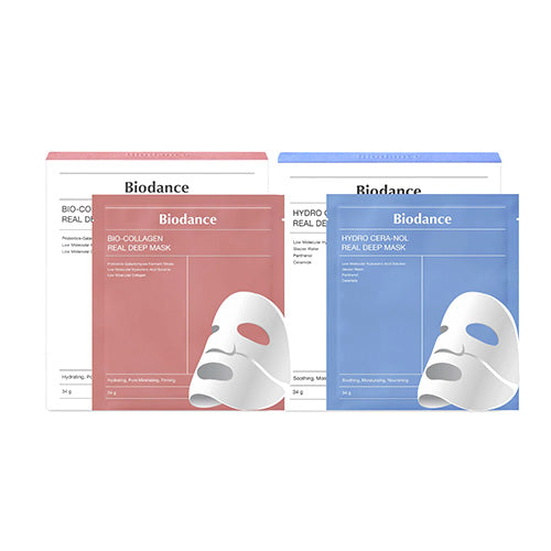 *SPECIAL PRICE*[Biodance] Collagen+Cera-nol Real Deep Mask Set (4ea *2)