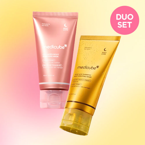 [Medicube] Firm & Bright: Night Mask Duo