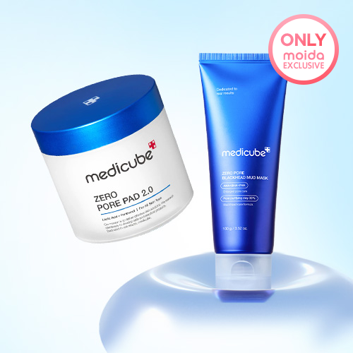 *Special Price* MOIDA SET [Medicube] Zero Pore Set (Blackhead Mud Mask + Zero Pore Pad)