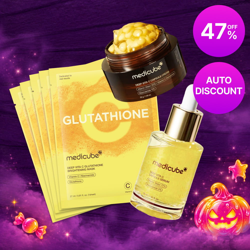 🎁HALLOWEEN-ONLY [Medicube] Vita C Glow Potion Set (7 items included)