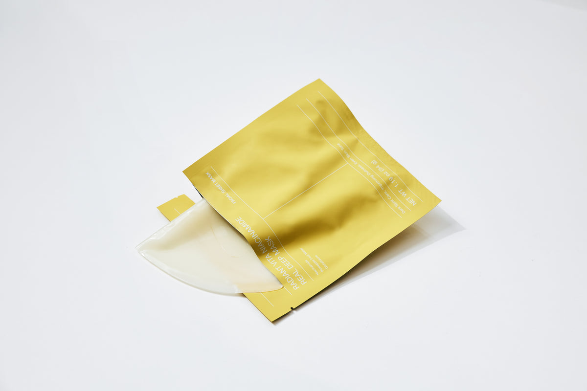 [Biodance] Radiant Vita Niacinamide Real Deep Mask (4ea)
