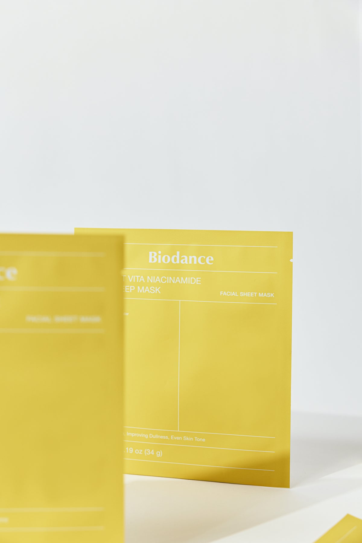 [Biodance] Radiant Vita Niacinamide Real Deep Mask (4ea)