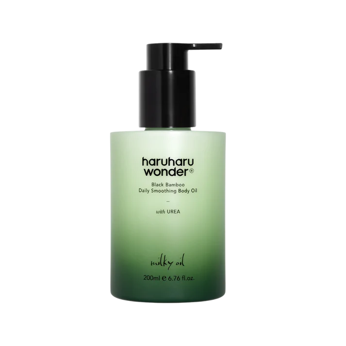 [haruharu wonder] Black Bamboo Daily Soothing Body Oil 200ml