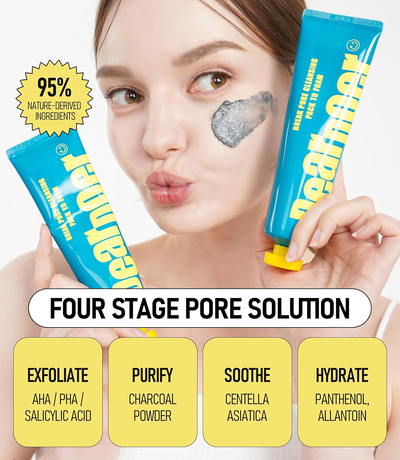 [Dear Doer] Break Pore Cleansing Pack To Foam 100ml