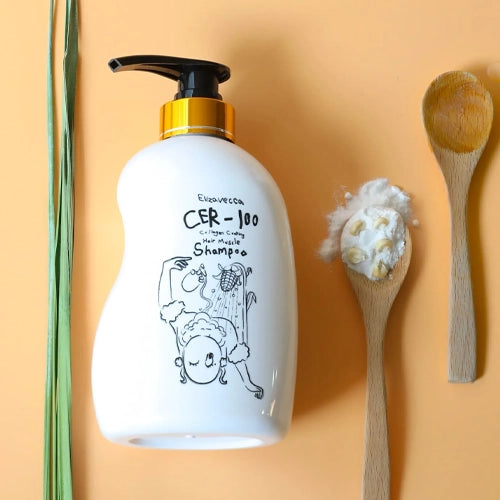 [Elizavecca] *renew* CER-100 Collagen Coating Hair A+ Muscle Tornado Shampoo 500ml