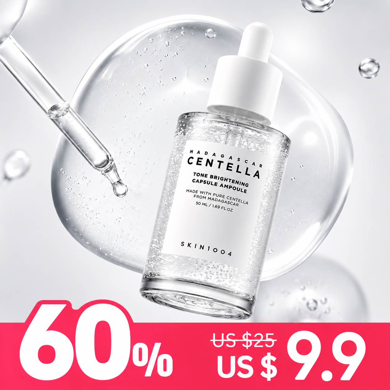 *Special Price* [SKIN1004] Madagascar Centella Tone Brightening Capsule Ampoule 100ml