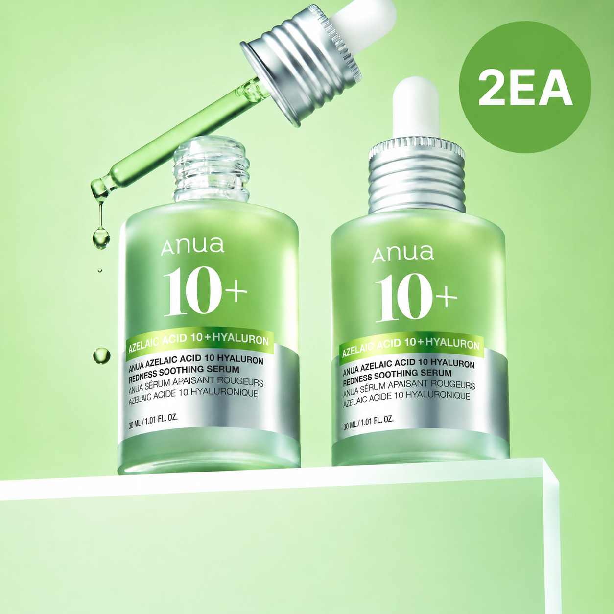 2EA [Anua] Azelaic Acid 10 Hyaluron Redness Soothing Serum 30ml Double Pack (2ea) *Special Price*