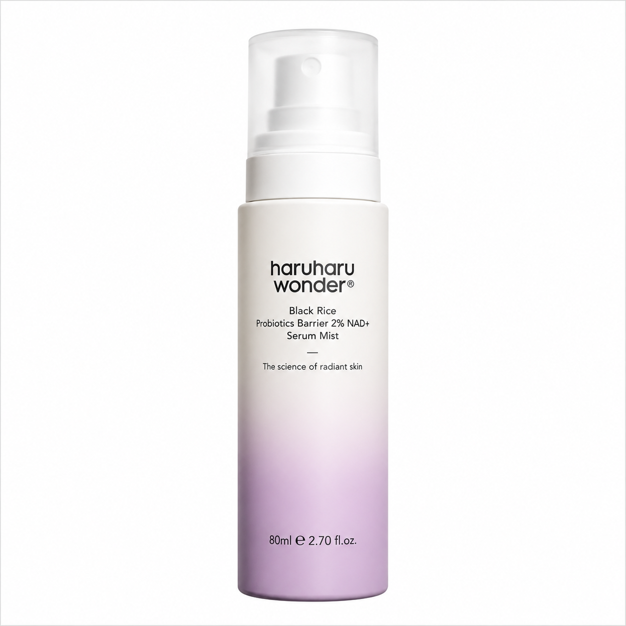 [haruharu wonder] Black Rice Probiotics Barrier NAD+ Serum Mist 80ml
