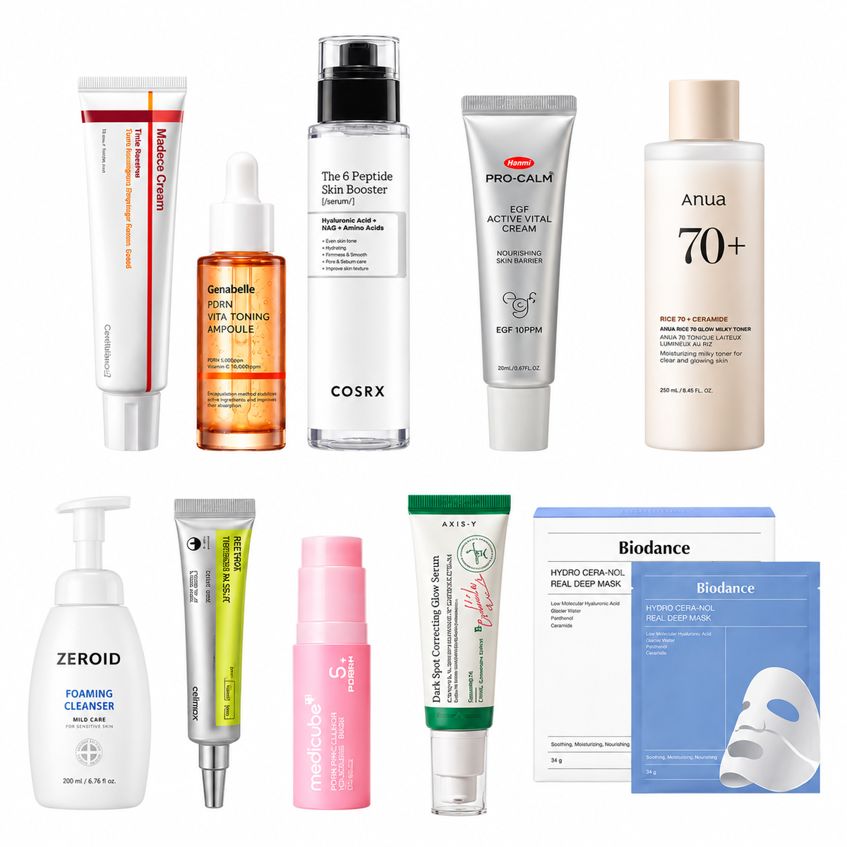 LIVE-EXCLUSIVE [MOIDA] Skin Recovery Clinic Set (10 Items Included)