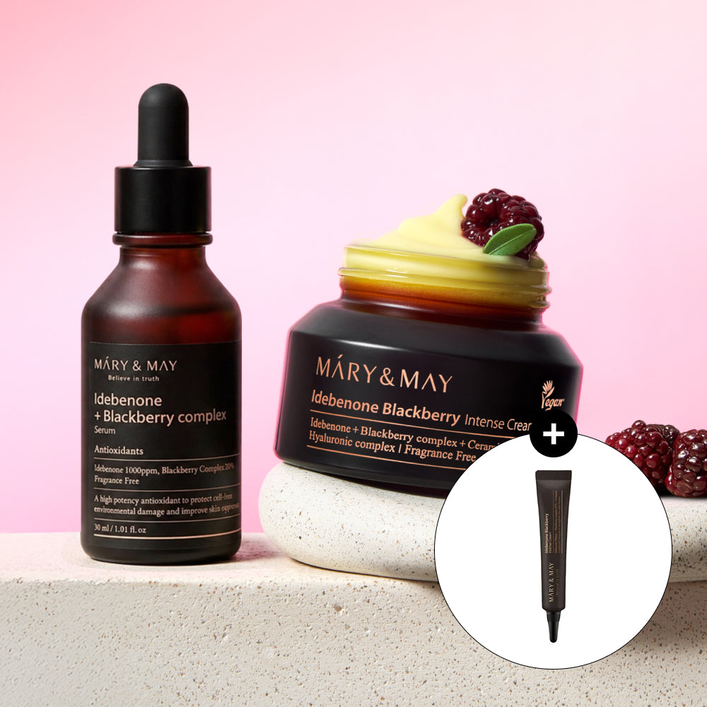 [Mary &amp; May] Crema intensa de idebenona + complejo de mora