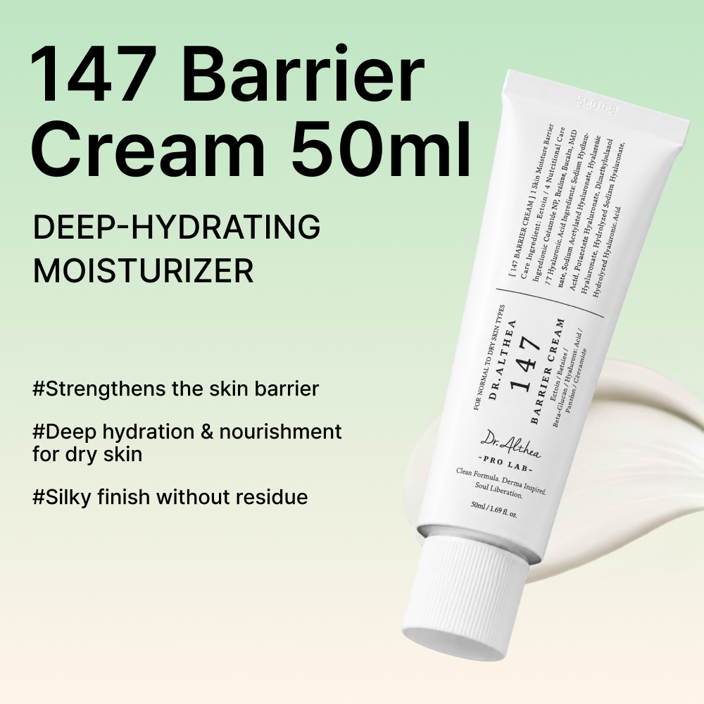 MOIDA SET [Dr. Althea] Brightening & Relief Routine Set for Dry Skin (147 Cream + Vitamin C Serum + Cleansing Balm) *Special Price*