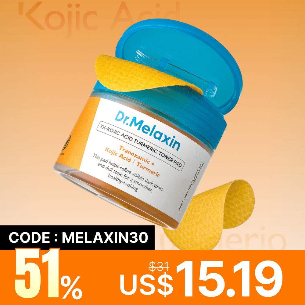 [Dr.Melaxin] TX Kojic Acid Turmeric Toner Pads 70ea