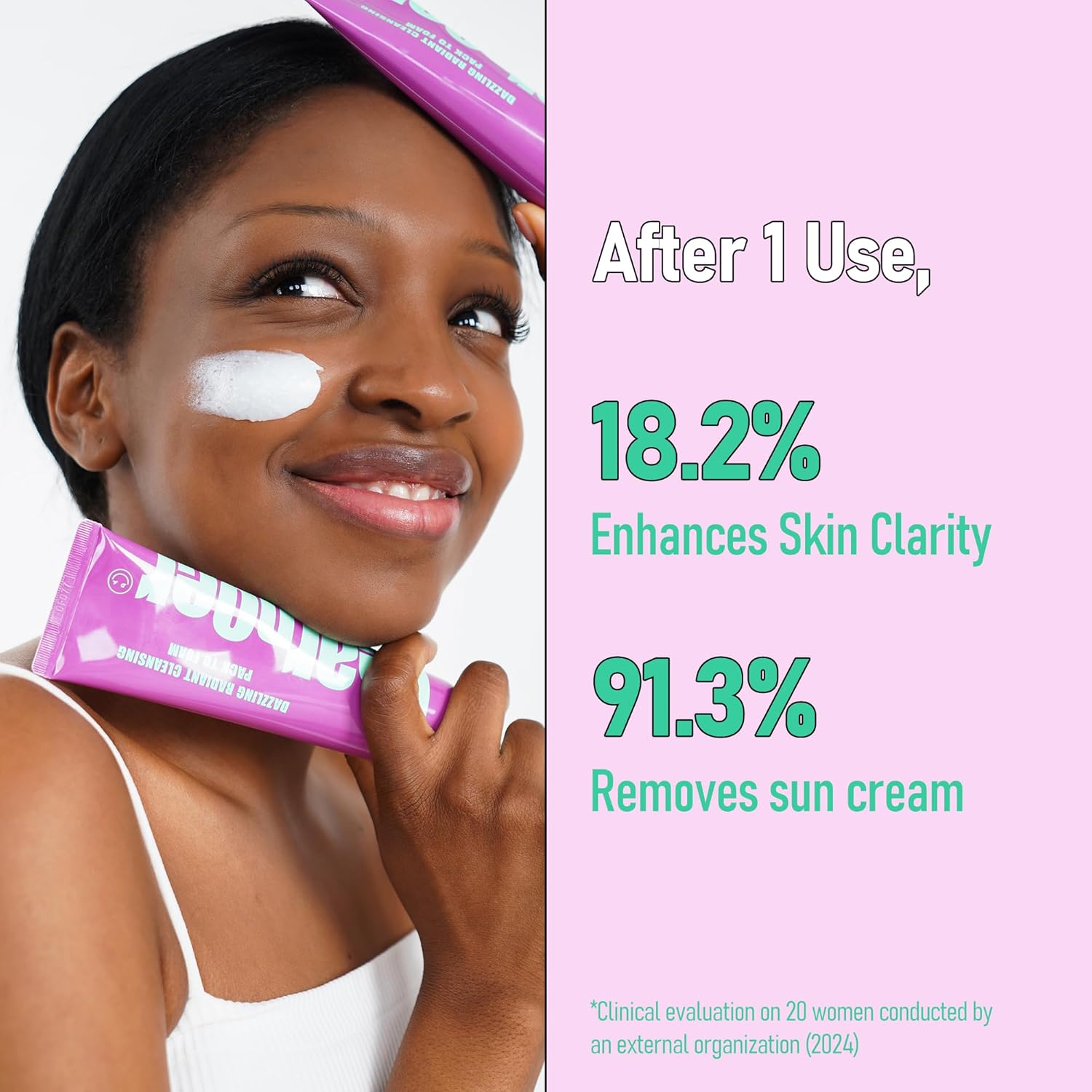 [Dear Doer] Dazzling Radiant Cleansing Pack To Foam 100ml
