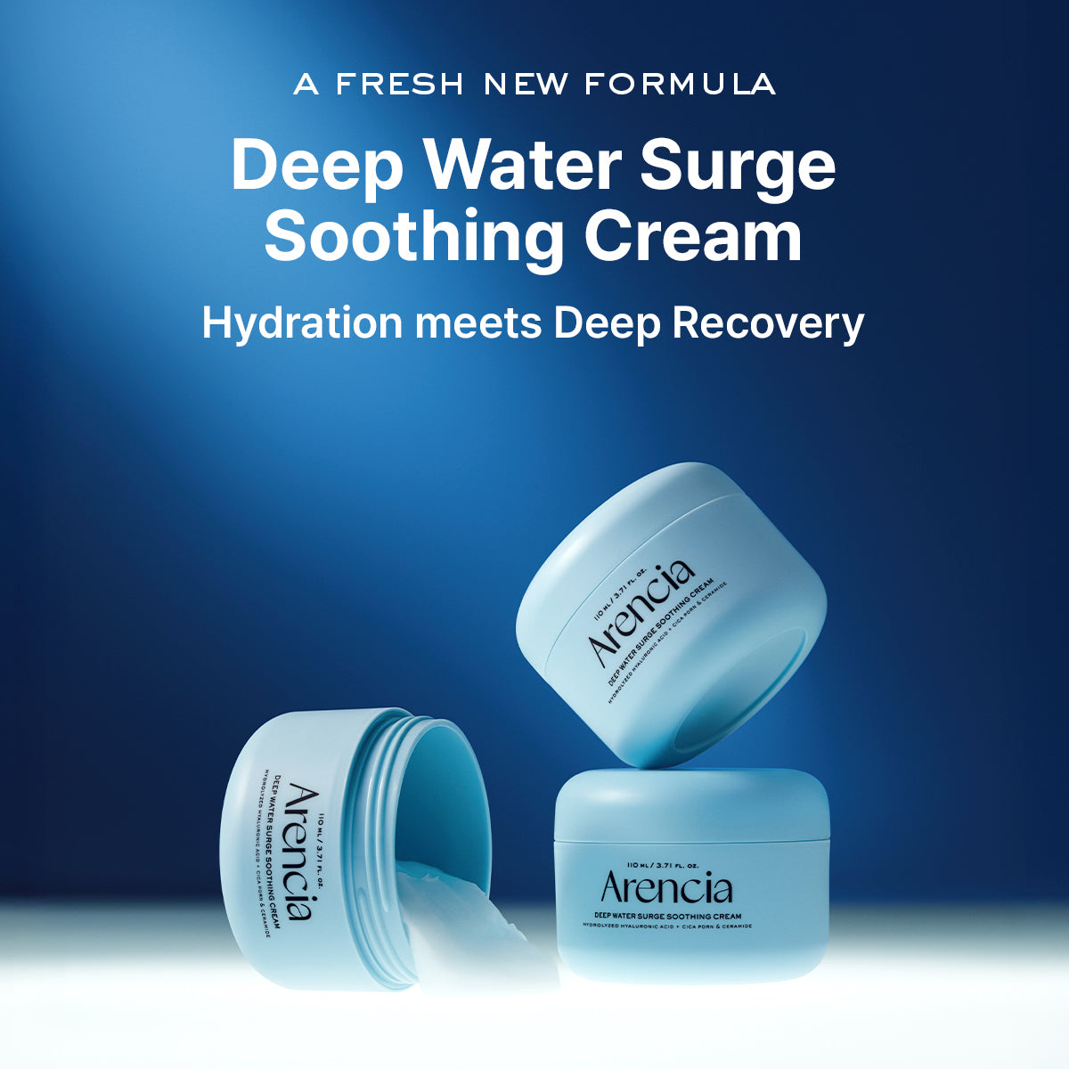 [ARENCIA] Cica PDRN Deep Water Surge Soothing Cream 110ml