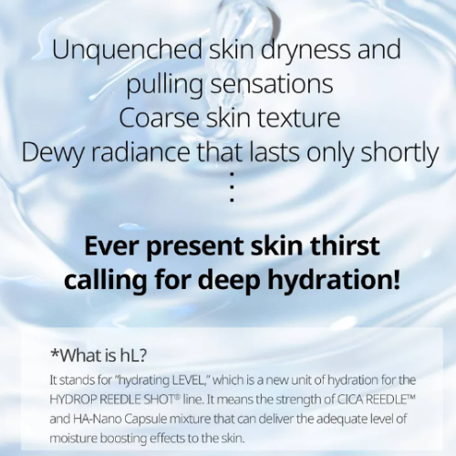 [VT Cosmetics] Hydrop Reedle Shot 100hL 2Step Hydrogel Mask (1ea)