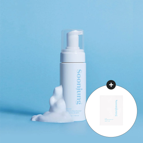 [Etude] *renew* Soon Jung Whip Cleanser 250ml + Free Gift