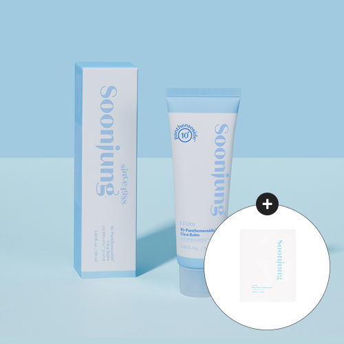 [Etude] *renew* SoonJung 10-Panthensoside Cica Balm 50ml + Free Gift