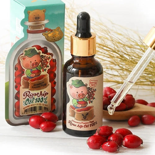 [Elizavecca] Farmer Piggy Rose hip Oil 100% 30ml