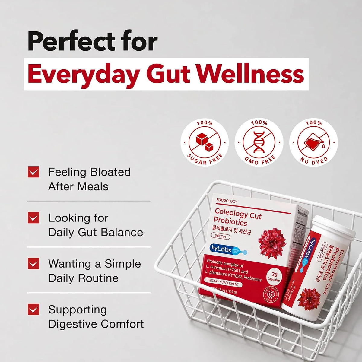 [Foodology] Coleology Cut Diet Probiotics (30ea)