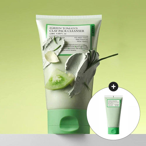 [FULLY] Green Tomato Clay Pack Cleanser 120ml + Free Gift